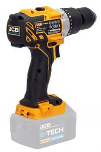 Дрель-шуруповерт аккумуляторная 18V, max 65Nm, без аккумулятора JCB JCB-18BLDD-B-E