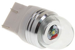 Лампа автомобильная светодиодная W21/5W (W3*16q) 1 SMD GREEN WHITE 180лм 6000K 12V MEGAPOWER Mega-Arsenal M-20397DW