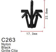 Клипса для крепления внутренней обшивки а/м Тойота пластиковая, 100 шт Forsage C0263(Toyota)