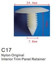 Клипса для крепления внутренней обшивки а/м GM пластиковая, 100 шт Forsage C0017(GM)