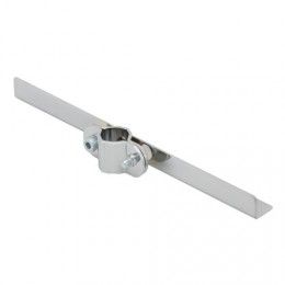 Держатель полки к трубе d25 (522) односторонний, хром AKS 14292