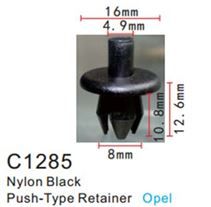 Клипса для крепления внутренней обшивки а/м GM пластиковая, 100 шт Forsage C1285(GM)