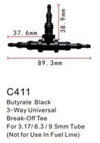 Клипса для крепления внутренней обшивки а/м универсальная пластиковая, 100 шт Forsage C0411(universal)