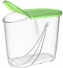 Емкость для сыпучих продуктов Wave 1,5 л (киви) BEROSSI ИК 34543000