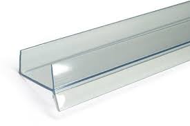 Профиль цоколя уплотнительный ПВХ 16мм (3,0м=1шт), бесцветный, Е, EL-MECH-PLAST 9935