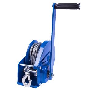 Лебедка ручная ЛБ-1800 (BHW) г/п 0,81 т длина троса 10 м TOR 1006128