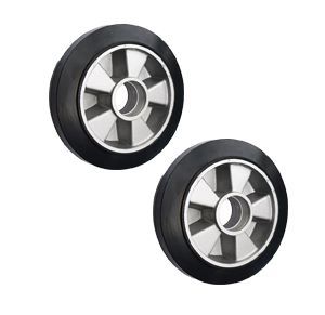 Колесо резиновое 180х50 мм без подшипника для тележек гидравлических BF/BF-III/DF-III/RHP/AC/DF/CW2 TOR 1000300