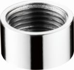 Переходник на излив вместо аэратора F1/2" - M22*1, латунь, хром Ledeme LH504