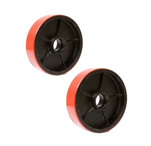 Колесо полиуретановое 180х50 мм без подшипника для тележек гидравлических BF/DF-III/RHP/AC/DF/CW2 TOR 1000296