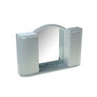 Шкафчик зеркальный Арго (белый мрамор) Арт. 7-20с BEROSSI АС 11904000