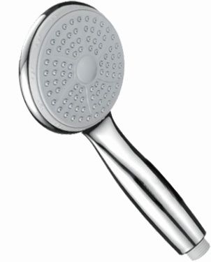 Душевая лейка 1 режим, "ручной душ", пластик, хром Ledeme L16-1