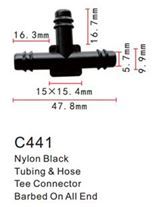 Клипса для крепления внутренней обшивки а/м универсальная пластиковая, 100 шт Forsage C0441(universal)