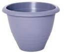 Горшок пластмассовый Виола, d=290 h=220, 7,5л., графит Гарденпласт 83003