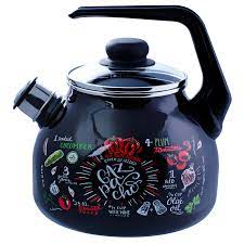 Чайник эмал 3,0л со свистком Gazpacho ТМ Appetite Стальэмаль 4с209я_3