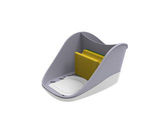 Органайзер для моющих средств Krita maxi (сиреневый туман) BEROSSI ИК 63176000