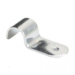 Крепление панели к трубе d25 (520) горизонтальное, хром AKS 14287