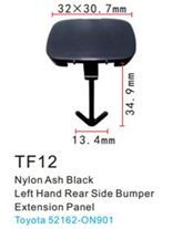 Клипса для крепления внутренней обшивки а/м Тойота пластиковая, 100 шт Forsage TF12(Toyota)