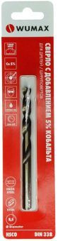 Сверло по металлу HSCO (5% Co) 10,5 мм, DIN338, блистер WUMAX 06261105