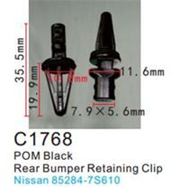 Клипса для крепления внутренней обшивки а/м Ниссан пластиковая, 100 шт Forsage C1768(Nissan)