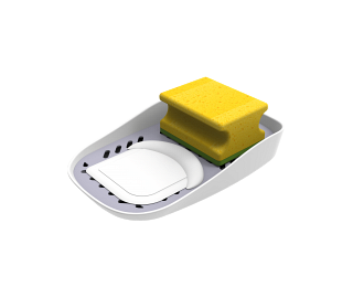 Органайзер для моющих средств Krita mini (серая мистерия© BEROSSI ИК 63075000