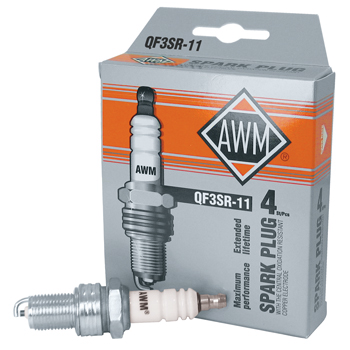 Свечи зажигания QF3SR-11 (медь, 4шт) блистер.упаковка AWM 410090026