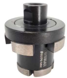 Алмазная коронка d50/70 для раковин и ванн, М14, WUMAX WÜRTH 1668195070