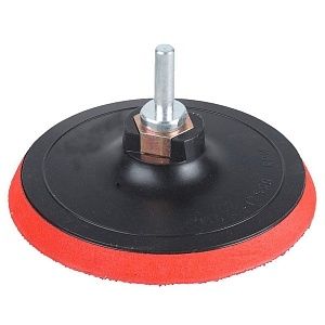 Опорная тарелка D125мм (липучка) для МШУ, М-14 (липучая основа) Диолд ОТ-125 (90043001)