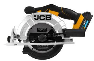Пила циркулярная аккум, JCB-18CS-B-E18V,3650 об/мин,Ø диска 165 мм, с зарядным уст-вом и АКБ JCB JCB-18CS-2XB-E