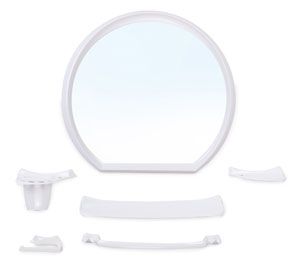 Набор ВК Верона (снежно-белый) Арт, 65с-2005 BEROSSI НВ 10101001