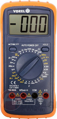 Цифровой мультиметр 25 мм Vorel 81783