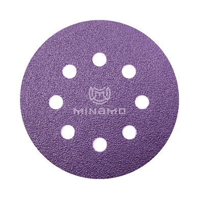 Круг шлифовальный на липучке 125 мм Р80 Heavy Duty PF MINAMO 01-0080