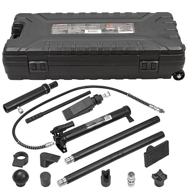 Набор гидравлического оборудования для кузовных работ, 10 т Forsage F-T71002L