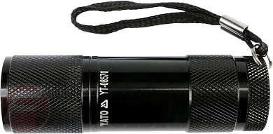 Фонарик 85х25 мм 9 LED, 1.5V, 3xAAA Yato YT-08570