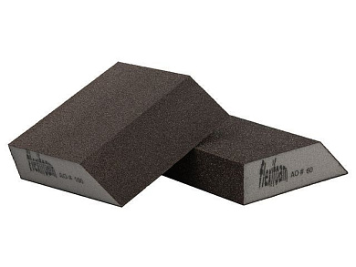 Губка абразивная 98х69х26 мм Р100 Angle Flexifoam, угловая ABRAforce 61956