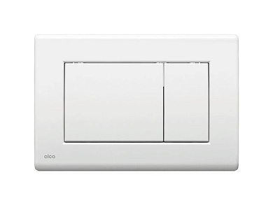Кнопка управления для систем инсталляций белая, Alcaplast M270-BL-01