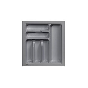 Лоток для столовых приборов 450 BASIC 390*430, серый AKS 113715