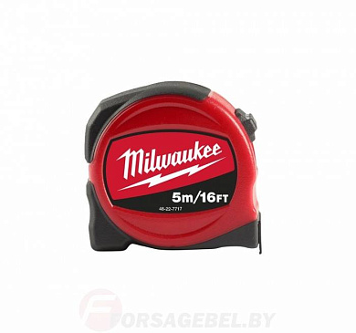 Рулетка компактная SLIM S5-16/25 5м/16ft x 25мм Milwaukee 48227717