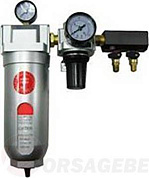 Фильтр одноступенчатой очистки воздуха до 5 микр. + редуктор с манометром 3600л/мин. Prowin F-96RT