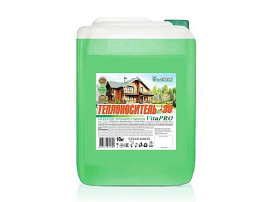 Теплоноситель VitaPro, -30С кан. 10 кг., EcoTherm 430212023