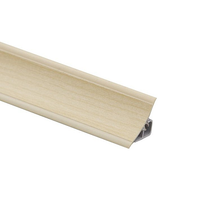 Плинтус ПВХ к столешнику LР клён (22) (1шт=3м.п.) EL-MECH-PLAST 60379