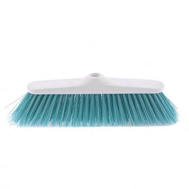 Щетка пластмассовая для подметания пола, 270 мм ''Classic'' без черенка, бирюзовая щетина Elfe 93541
