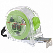 Рулетка Кварц, прозрачный корпус, амортизатор, Сибртех