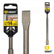 Зубило плоское SDS-plus GRAFF