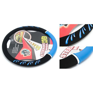 Чехол руля MI-70201 BL-M KING MI-70201 BL-M