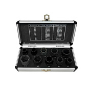 Набор головок-экстракторов поврежденных болтов и гаек, 10 предметов Horex GT1Y110