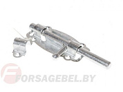 Задвижка дверная круглая Starfix