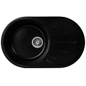 Мойка кухонная из мраморной крошки, оникс, A02-25 Gerhans