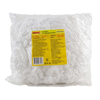 Накладка сменная из микрофибры для швабры WMC-18 (2 шт/к-т) WMC TOOLS WMC-mop18-2pcs