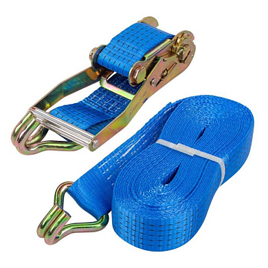 Ремень для крепления грузов 6 т с храповым механизмом 10 м RockForce RF-R6000-10