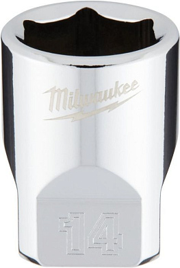 Торцевая головка Milwaukee 1/4" 14 мм 4932478322